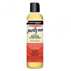 AUNT JACKIE'S PURIFY ME MOISTURIZING CO WASH CLEANSER 12OZ AUNT JACKIE'S PURIFY ME MOISTURIZING CO WASH CLEANSER 12OZ