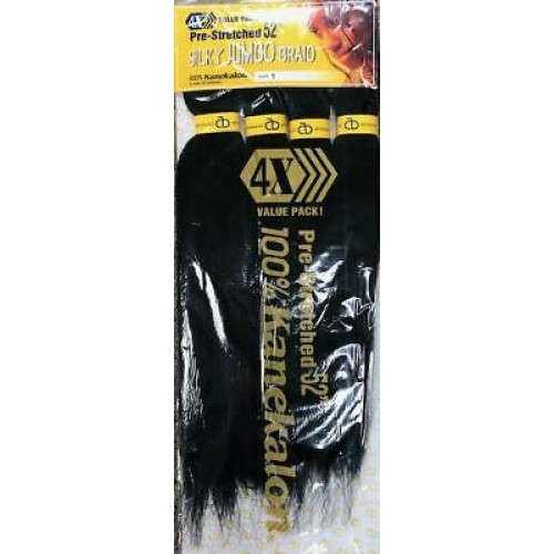 Afro Beauty 100% Kanekalon Silky Jumbo Braid 52"