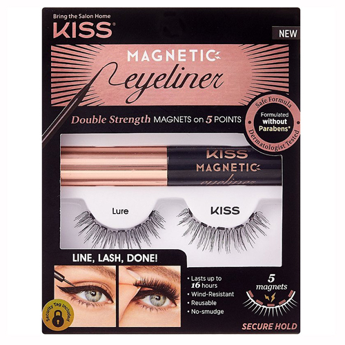KISS Magnetic Eyeliner & Lash Kit - Lure  KISS Magnetic Eyeliner & Lash Kit - Lure