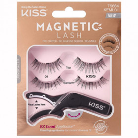 KISS Magnetic Lashes Strip Lash - 01  KISS Magnetic Lashes Strip Lash - 01