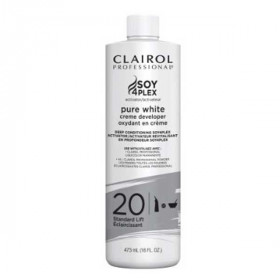 Clairol Soy 4Plex Pure White Creme Developer 20 Volume16oz Clairol Soy 4Plex Pure White Creme Developer 20 Volume16oz