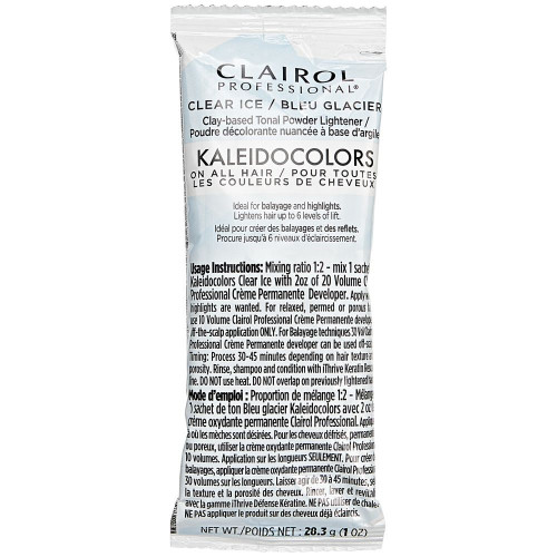 Clairol Kaleidocolors Tonal Powder Lightener Clear Ice 1oz Clairol Kaleidocolors Tonal Powder Lightener Clear Ice 1oz