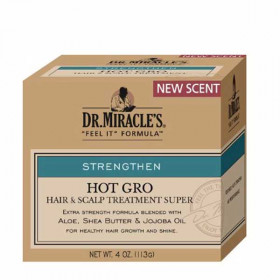 Dr. Miracle's Hot Gro Hair & Scalp Treatment Conditioner 4oz Dr. Miracle's Hot Gro Hair & Scalp Treatment Conditioner 4oz