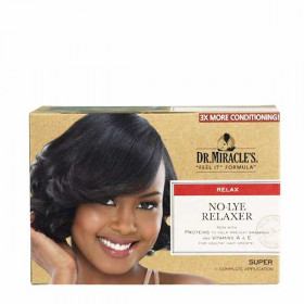 Dr. Miracle's No Lye Relaxer Kit Super Dr. Miracle's No Lye Relaxer Kit Super