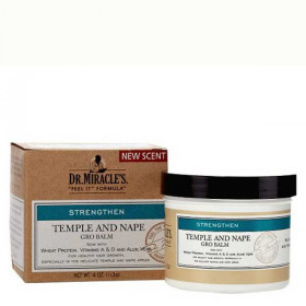 Dr. Miracle's Temple and Nape Gro Balm Super 4oz Dr. Miracle's Temple and Nape Gro Balm Super 4oz