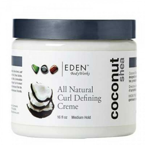 EDEN Coconut Shea All Natural Curl Defining Creme 16oz EDEN Coconut Shea All Natural Curl Defining Creme 16oz