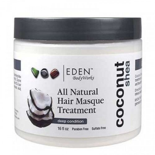 EDEN Coconut Shea All Natural Masque Treatment 16oz