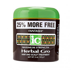 Fantasia IC Maximum Strenght Herbal Gro Hair and Scalp Treatment 5oz Fantasia IC Maximum Strenght Herbal Gro Hair and Scalp Treatment 5oz