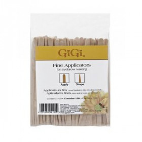 GiGi Fine Applicators for Eyebrow Waxing 100 Ct GiGi Fine Applicators for Eyebrow Waxing 100 Ct