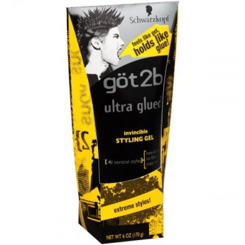 Got2b Ultra Glued Invincible Styling Gel 6oz