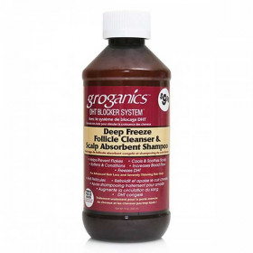 Groganics Deep Freeze Follicle Cleanser & Scalp Absorbent Shampoo 8oz Groganics Deep Freeze Follicle Cleanser & Scalp Absorbent Shampoo 8oz