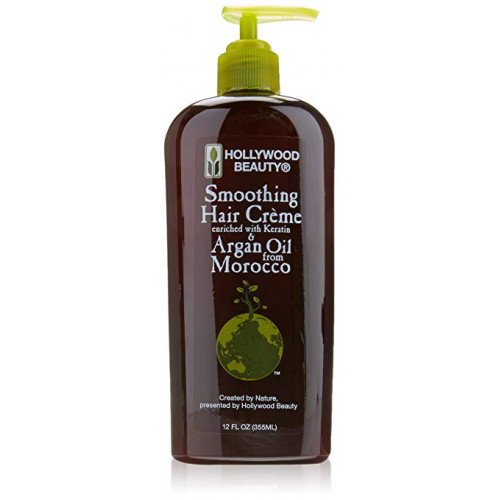 Hollywood Beauty Argan Oil Smoothing Hair Creme 12oz