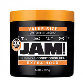 Let's Jam Shining & Conditioning Gel - Extra Hold 14oz  Let's Jam Shining & Conditioning Gel - Extra Hold 14oz