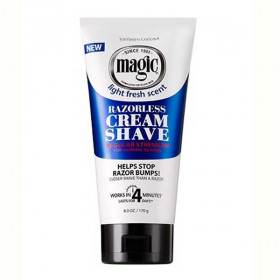 Magic Razorless Cream Shave Regular Strength 6oz Magic Razorless Cream Shave Regular Strength 6oz