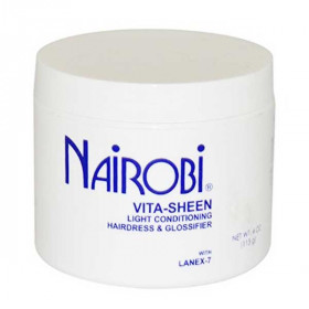 Nairobi Vita-Sheen Light Conditioning Hairdress & Glossifier 4oz Nairobi Vita-Sheen Light Conditioning Hairdress & Glossifier 4oz