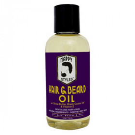 Nappy Styles Hair & Beard Oil 4oz Nappy Styles Hair & Beard Oil 4oz
