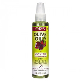 Organic Root Stimulator Olive Oil With Grapeseed Oil 2-N-1 Shine Mist Heat Defense 4.6oz Organic Root Stimulator Olive Oil With Grapeseed Oil 2-N-1 Shine Mist Heat Defense 4.6oz