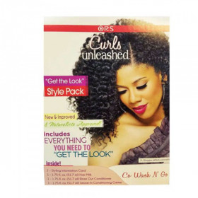 Organic Root Stimulator Curls Unleashed Get the Look Style Pack -CO WASH N'GO Organic Root Stimulator Curls Unleashed Get the Look Style Pack -CO WASH N'GO
