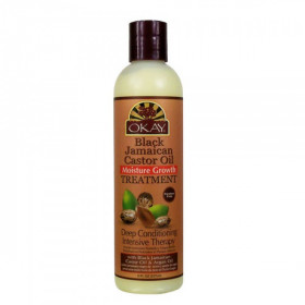 Okay Black Jamaican Castor Oil Hot Oil Treatment 6oz Okay Black Jamaican Castor Oil Hot Oil Treatment 6oz