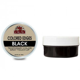 OKAY Colored Edges Black 0.5oz OKAY Colored Edges Black 0.5oz