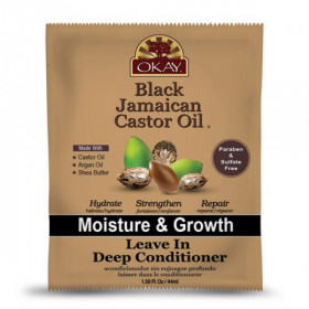 Okay Black Jamaican Castor Oil Leave-in Deep Conditioner 1.5oz Okay Black Jamaican Castor Oil Leave-in Deep Conditioner 1.5oz