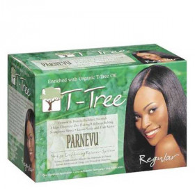 Parnevu Tea Tree No-Lye Relaxer Regular Kit  Parnevu Tea Tree No-Lye Relaxer Regular Kit