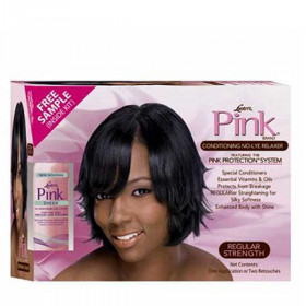 Pink Relaxer Kit Conditioning No-Lye Regular  Pink Relaxer Kit Conditioning No-Lye Regular