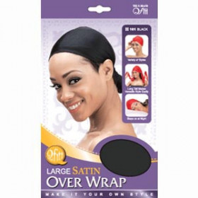 QFITT LARGE SATIN OVER WRAP QFITT LARGE SATIN OVER WRAP