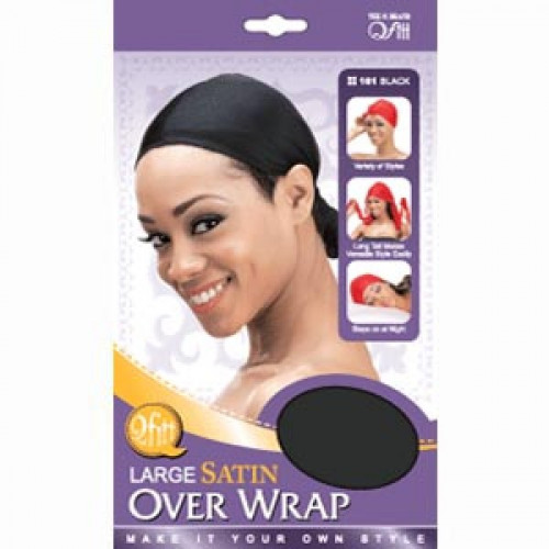 QFITT LARGE SATIN OVER WRAP