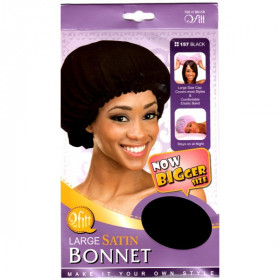 QFITT LARGE SATIN BONNET QFITT LARGE SATIN BONNET