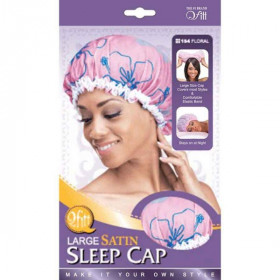Qfitt – Satin Sleep Cap Floral Qfitt – Satin Sleep Cap Floral