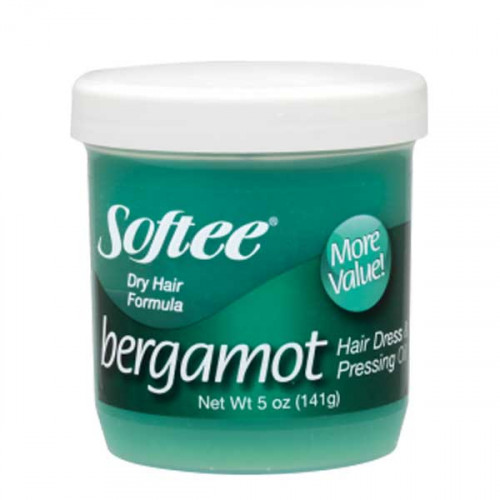 Softee Bergamot Hair Dress - Dry Hair Formula 5oz. Softee Bergamot Hair Dress - Dry Hair Formula 5oz.