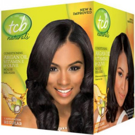 TCB Naturals No Lye Relaxer Kit - Regular  TCB Naturals No Lye Relaxer Kit - Regular