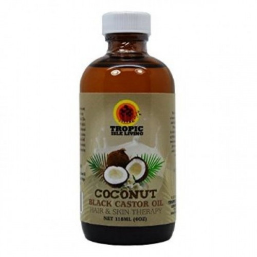Tropic Isle Living Jamaican Coconut Black Castor Oil 4oz Tropic Isle Living Jamaican Coconut Black Castor Oil 4oz