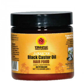 Tropic Isle Living Black Castor Oil Hair Food 8oz Tropic Isle Living Black Castor Oil Hair Food 8oz
