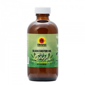 Tropic Isle Living Jamaican Black Castor Oil with Sage 4oz Tropic Isle Living Jamaican Black Castor Oil with Sage 4oz