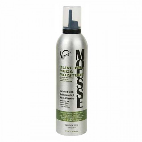 Vigorol Olive Oil Mega Moisture Mousse 12oz