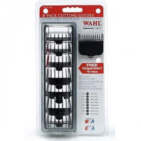 Wahl 8-Pack Black Coded Cutting Guides Wahl 8-Pack Black Coded Cutting Guides
