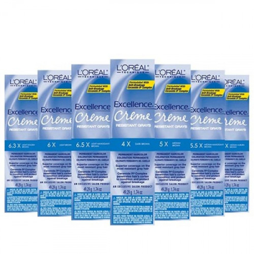 L'Oreal Excellence Creme Resistant Grays Haircolr